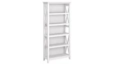 Standard Bookcases Bush Furniture 5 Shelf Bookcase