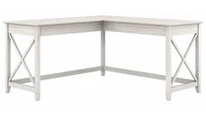 L Shaped Desk Shells Bush Furniture 60in W L-Shaped Desk