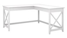 L Shaped Desk Shells Bush Furniture 60in W L-Shaped Desk