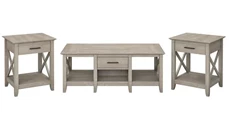 Coffee Tables Bush Furniture Coffee Table with Set of 2 End Tables