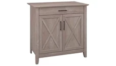 Low Storage Cabinets Bush Furniture Secretary Desk with Keyboard Tray and Storage Cabinet