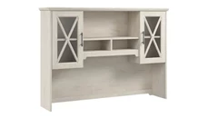 Desk Hutches Bush Furniture 60in W Farmhouse Hutch for Desk and Buffet Cabinet