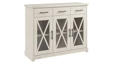 Storage Credenzas Bush Furniture 46in W Farmhouse TV Stand for 65in TV