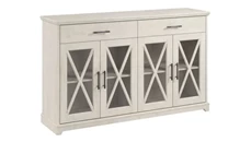 Storage Credenzas Bush Furniture 60in W Farmhouse Sideboard Buffet Cabinet with Drawers