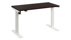 Standing Desks - Electronically Adjustable Bush Furniture 48in W x 24in D Height Adjustable Standing Desk