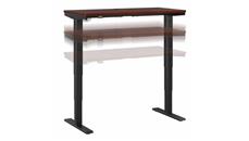 Standing Desks - Electronically Adjustable Bush Furniture 48in W x 24in D Electric Height Adjustable Standing Desk