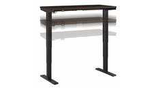 Standing Desks - Electronically Adjustable Bush Furniture 48in W x 24in D Electric Height Adjustable Standing Desk