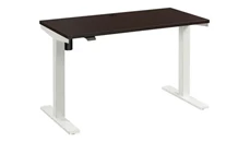Standing Desks - Electronically Adjustable Bush Furniture 48in W x 24in D Electric Height Adjustable Standing Desk