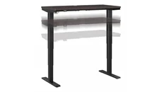 Standing Desks - Electronically Adjustable Bush Furniture 48in W x 24in D Electric Height Adjustable Standing Desk