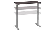 Standing Desks - Electronically Adjustable Bush Furniture 48in W x 24in D Height Adjustable Standing Desk
