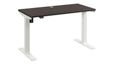 Standing Desks - Electronically Adjustable Bush Furniture 48in W x 24in D Height Adjustable Standing Desk