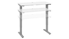 Standing Desks - Electronically Adjustable Bush Furniture 48in W x 24in D Height Adjustable Standing Desk