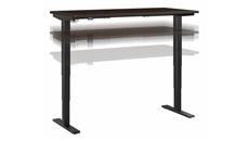 Standing Desks - Electronically Adjustable Bush Furniture 60in W x 30in D Electric Height Adjustable Standing Desk