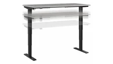 Standing Desks - Electronically Adjustable Bush Furniture 60in W x 30in D Electric Height Adjustable Standing Desk