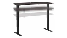 Standing Desks - Electronically Adjustable Bush Furniture 60in W x 30in D Electric Height Adjustable Standing Desk