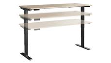 Standing Desks - Electronically Adjustable Bush Furniture 6ft W x 30in D Height Adjustable Standing Desk