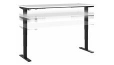 Standing Desks - Electronically Adjustable Bush Furniture 6ft W x 30in D Electric Height Adjustable Standing Desk
