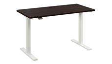 Standing Desks - Electronically Adjustable Bush Furniture 48in W x 24in D Electric Height Adjustable Standing Desk