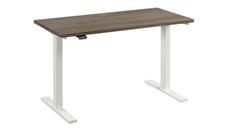 Standing Desks - Electronically Adjustable Bush Furniture 48in W x 24in D Electric Height Adjustable Standing Desk
