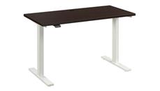 Standing Desks - Electronically Adjustable Bush Furniture 48in W x 24in D Electric Height Adjustable Standing Desk