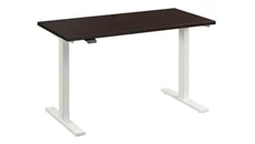 Standing Desks - Electronically Adjustable Bush Furniture 48in W x 24in D Electric Height Adjustable Standing Desk