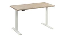 Standing Desks - Electronically Adjustable Bush Furniture 48in W x 24in D Electric Height Adjustable Standing Desk