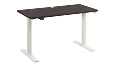 Standing Desks - Electronically Adjustable Bush Furniture 48in W x 24in D Electric Height Adjustable Standing Desk