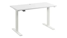 Standing Desks - Electronically Adjustable Bush Furniture 48in W x 24in D Electric Height Adjustable Standing Desk