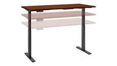 Standing Desks - Electronically Adjustable Bush Furniture 60in W x 30in D Height Adjustable Standing Desk
