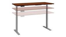Standing Desks - Electronically Adjustable Bush Furniture 60in W x 30in D Height Adjustable Standing Desk