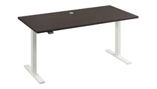 Standing Desks - Electronically Adjustable Bush Furniture 60in W x 30in D Height Adjustable Standing Desk