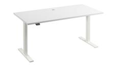 Standing Desks - Electronically Adjustable Bush Furniture 60in W x 30in D Height Adjustable Standing Desk