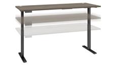 Standing Desks - Electronically Adjustable Bush Furniture 6ft W x 30in D Electric Height Adjustable Standing Desk