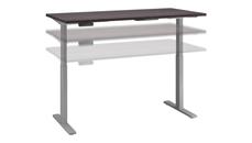 Standing Desks - Electronically Adjustable Bush Furniture 6ft W x 30in D Electric Height Adjustable Standing Desk