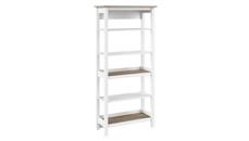 Standard Bookcases Bush Furniture Tall 5 Shelf Bookcase