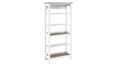 Standard Bookcases Bush Furniture Tall 5 Shelf Bookcase