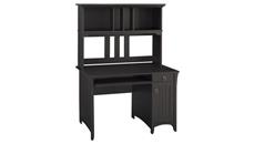 Stand-Alone Desks with Hutch Bush Furniture 48in W Computer Desk with Hutch