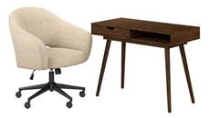 Writing Desks Bush Furniture 40in W Small Writing Desk and Chair Set