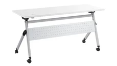 Training Tables Bush Furniture 60in W Nesting Training Table with Powered Grommets