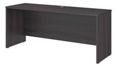 Stand-Alone Desk Shells Bush Furniture 72in W x 24in D Credenza Desk