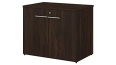Low Storage Cabinets Bush Furniture 36in W Storage Cabinet with Doors - Assembled
