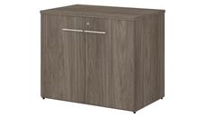 Low Storage Cabinets Bush Furniture 36in W Storage Cabinet with Doors - Assembled