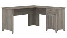 L Shaped Desks Bush Furniture 60in W L-Shaped Desk with Storage