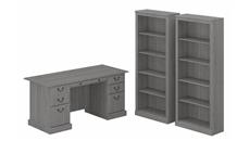 Office Suites Bush Furniture Executive Desk and Bookcase Set