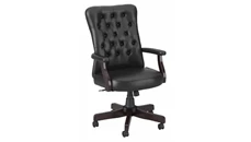 Executive Desk Chairs Bush Furniture High Back Tufted Office Chair with Arms