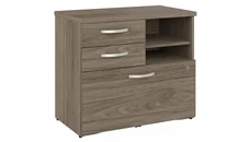 Lateral File Cabinets Bush Furniture Office Storage Cabinet with Lateral File, Drawers and Shelves - Assembled