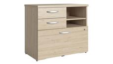 Lateral File Cabinets Bush Furniture Office Storage Cabinet with Lateral File, Drawers and Shelves - Assembled
