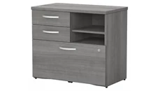 Lateral File Cabinets Bush Furniture Office Storage Cabinet with Lateral File, Drawers and Shelves - Assembled