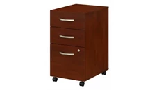 Vertical File Cabinets Bush Furniture 3 Drawer Mobile File Cabinet - Assembled