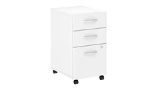 Vertical File Cabinets Bush Furniture 3 Drawer Mobile File Cabinet - Assembled